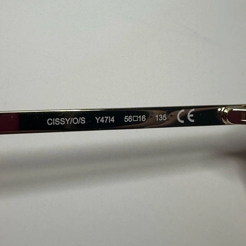 Kate Spade NWOT Cissy Light Pink Cat Eye Frame Sunglasses w/Gradient Lenses